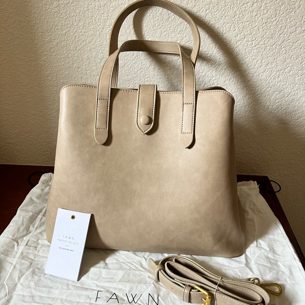 Fawn Design x Mandi Nelson Satchel Bag